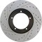 Centric Parts Sport Drilled/Slotted Brake Rotor, 127.37001R 127.37001R - alternate 1